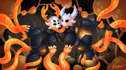 absurd_res all_the_way_through anal anal_sex animal_humanoid antennae_(anatomy) anthro areola arthropod arthropod_humanoid artist-apprentice587 big_breasts black_body black_skin blush bodily_fluids breast_milking breasts clitoris duo fan_character female forced hi_res hollow_knight humanoid insect_humanoid insects lactating lampy_(artist-apprentice587) lampy_(azura_inalis) milk milking_tentacles nipples nude penetration rape team_cherry tentacle tentacle_rape tentacle_sex tentacle_sucking_breasts the_infection_(hollow_knight) vaginal_penetration vessel_(species) video_games wet