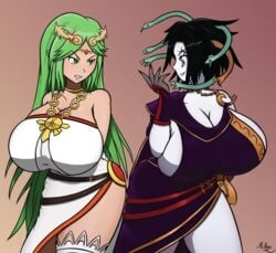 medusa (kid icarus) from kid icarus by midasisacat