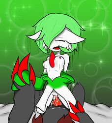 1boy 1girls anthro bodily_fluids breasts canid canine cowgirl_position cum cum_in_pussy cum_inside duo faceless_male female female_gardevoir female_on_top female_penetrated female_pokemon femsub gardevoir genital_fluids male male/female male_on_bottom male_penetrating male_penetrating_female male_pokemon male_pokemon/female_pokemon male_zoroark maledom mammal nintendo novaarts nude on_bottom on_top penetration pokémon_(species) pokemon pokemon_(species) sex simple_background straight vaginal_penetration video_games zoroark