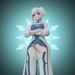 winter schnee from rwby by justhopelessbaka
