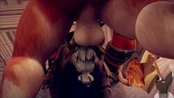 abs anal anal_penetration animated anus biceps butt circumcised dialogue erection gay knot male/male obliques oral pecs penis size_difference sound tagme triceps twitchyanimation video vulpera worgen world_of_warcraft