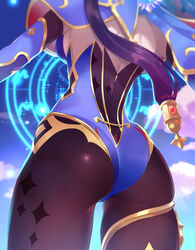 mona (genshin impact) from genshin impact by tomoyohi