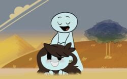 animated animated_gif female jaiden jaiden_animations male mob_face sex straight tagme theodd1sout youtube youtuber