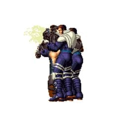 angel_(kof) animated cum cum_in_pussy cum_inside cumshot king_of_fighters latina maxima_(kof) pixel_art sex straight teramussa vaginal vaginal_penetration white_male white_male_latina_female