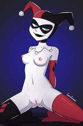 harley quinn from batman (series) by cubedcoconut