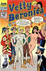 2girls alias_the_rat archie_andrews archie_comics betty_cooper black_hair blonde_hair dilton_doiley jughead_jones moose_mason multiple_girls mummy nude reggie_mantle veronica_lodge