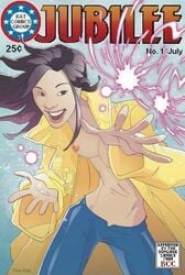 1girls alias_the_rat asian casey_jones_(artist) comic_cover edit female female_only jubilee marvel marvel_comics photoshop solo straight_hair tagme x-men