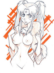 1girls female inuyasha rodjim sesshoumaru's_mother solo tagme
