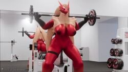 1girls 3d angrydraconequus animated anthro athletic_female barbell blaziken dildo exercise female female_blaziken female_only masturbation mirror mp4 muscular_female pokemon pokemon_(species) sex_toy solo solo_female sound tagme video weightlifting