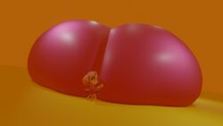 3d big_breasts blender cub female female_only giant_breasts huge_breasts hyper hyper_breasts illis looking_at_viewer paw_patrol scared skye_(paw_patrol) what