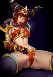 alexstrasza from world of warcraft by mavezar