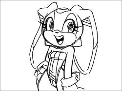cream the rabbit from sonic (series) by xylas