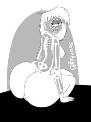 big_ass big_breasts big_butt bodypaint halloween huge_ass lori_loud severingaxis183 straight_hair the_loud_house