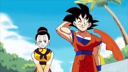 1boy 1girls animated big_breasts black_hair blowjob blush bouncing_breasts breasts canon_couple chichi cum cum_in_mouth cumshot dragon_ball dragon_ball_z erect_nipples erect_nipples_under_clothes fat_ass fellatio female fluids funsexydragonball halo handjob huge_breasts human interspecies male milf mp4 older_female preview pubic_hair sex shounen_jump son_goku sound straight veiny_penis video voice_acted