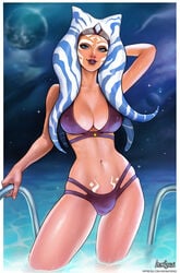 ahsoka tano from star wars by aroma sensei