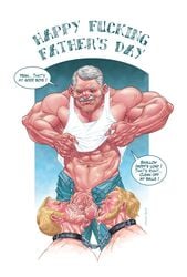 3boys abs bara blonde_hair blowjob bonding_with_dad chain chained chains collar consensual dad_and_son daddy_acts daddy_and_twink daddy_cums daddy_kink dangling_testicles dog_collar drooling facial_hair father father_and_son fathers_day gay gay-incest gay_blowjob gay_daddy gay_incest gay_sex giving_head going_down_on huge_cock human human_only humans humans_only incest licking licking_balls logan_(artist) male male_only males males_only mouth_full_of_cock mouthful mustache no_visible_nipples oral_sex pants_open penis_in_mouth penis_out shirt_lift sideburns son_blowing_dad step-incest sucking_off tank_top threesome tongue_out twink_and_daddy veiny_penis white_hair yaoi