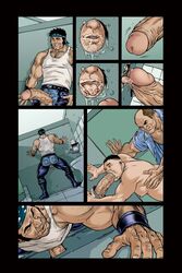 bara comic gay logan_(artist) male male_only yaoi