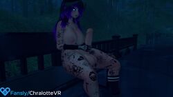 3d big_breasts big_penis black_lipstick blue_eyes charlottevr femdom futadom futanari goth goth_futa goth_girl gothic masturbation mommy mommy_kink mother outside rain self_upload tagme taller_girl tattoo tattoos video vr vr_media vrchat vrchat_avatar vrchat_media vrchat_model