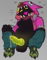 cock nonbinary nonbinary_(lore) overwatch precum_drip venture