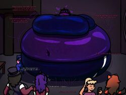 big_ass big_breasts blueberry_inflation breasts bubble_butt cleavage female furry huge_ass huge_breasts inflation sinflative tagme thick_thighs wide_hips