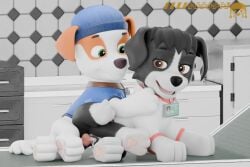 3d_(artwork) bodily_fluids canid canine canis clothed clothing cum cum_in_vagina cum_inside digital_media_(artwork) domestic_dog duo female feral genital_fluids headgear headwear hi_res male male/female mammal needley_(unknowndata) paw_patrol penetration penile penile_penetration penis_in_vagina sex unknowndata vaginal vaginal_penetration wrencher_(unknowndata)