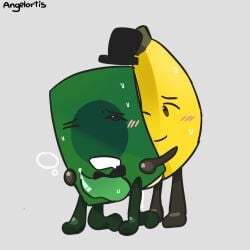 angelortis banana_(5soc) canon_couple gay gay_sex object_shows objects sacristuff the_money_man_(5soc) yaoi
