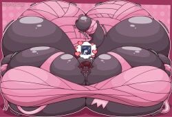 bbw big_ass big_breasts breasts bubble_butt chubby cleavage female furry huge_ass huge_breasts hyper_ass hyper_breasts overweight ribbons_(bradythewwefan) rojasartdisenos ssbbw tagme wide_hips