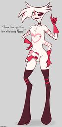 1boy angel_dust_(hazbin_hotel) femboy hazbin_hotel male_only tagme themimic vivienne_medrano