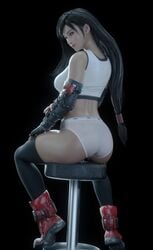tifa lockhart from final fantasy by hv54rdsl