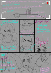 1girls 2futas big_breasts big_penis caitlyn_kiramman canon_couple comic corruption couple extrachris-py female femsub futa_on_female futa_with_futa futadom futanari group group_sex imminent_sex implied_futanari incest jinx_(league_of_legends) league_of_legends penis piercing precum siblings sisters small_breasts text threesome vi