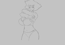 big_ass big_breasts bra cartoon_network guzmasnat lapis_lazuli_(steven_universe) mean_lapis sketch steven_universe taking_clothes_off