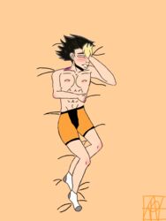 haikyuu!! male male_focus nishinoya_yuu sleeping tagme