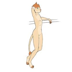 1:1 andromorph animated anthro ascensus_(artist) clothed clothed/nude clothing cuntboy dominique_(ascensus) felid feline frame_by_frame intersex lion mammal nude pantherine pregnant pregnant_belly pregnant_cuntboy pregnant_intersex slideshow solo