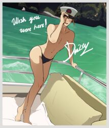 axis_powers_hetalia croatia_(yugotalia) male_only oc original_character tix91 yacht yugotalia