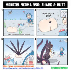 2020 3girls 4koma ? ?? absurd_res afraid anger_vein angry animal_ears animal_hood anus artist_name ass ass_shake ass_up attack bare_ass bare_legs barefoot black_gloves blood bloop_(gawr_gura) blue_eyes blue_hair blue_hoodie blue_skin blush bodysuit braid bubble bunny_ears bunny_girl buried_in_sand carrot carrot_hair_ornament chibi chinese_text clothed clothing comedy comic cutting_board dimples_of_venus diving_helmet diving_suit dress english_text exposed_ass feet female fish flippers funny gawr_gura gloves greenteaneko harpoon hat hiding highres holding_weapon hololive hololive_english hololive_fantasy hololive_japan hololive_myth hood hoodie huge_ass humor leash long_hair long_twintails mob_face mongirl_4koma multicolored_hair navel ninomae_ina'nis o_o open_mouth page_350 patreon pixiv pointy_ears poking poking_out purple_hair running running_away sand scared seaweed shark shark_girl shark_hood shark_tail sharp_teeth sitting smile standing stick surprised sweat sweatdrop swimming tail tears teeth tentacle tentacle_in_anus text tiara tied_hair toes tongue trap_(disambiguation) trembling turn_pale twin_braids twintails twitter_username two_tone_hair underwater url usada_pekora very_long_hair virtual_youtuber walking water watermark waving weapon wetsuit white_hair wiggle_lines yellow_hair |_|