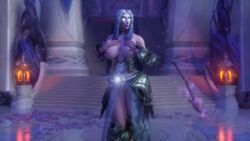 night elf from world of warcraft by zentaeron
