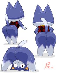 animal_crossing ass bubble_ass bubble_butt enigi09 male_only nintendo rover rover_(animal_crossing) source_request thick_thighs thighs wide_hips year_request