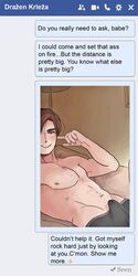 1boy axis_powers_hetalia croatia_(yugotalia) gay male_only oc original_character serbia_(yugotalia) texting tix91 yugotalia