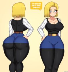 android 18 from dragon ball by drunkavocado