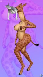 9:16 anthro ass big_breasts big_butt breasts daz3d daz_3d duo female female/female giraffe giraffid hi_res huge_breasts huge_butt loneclaw mammal neck_bulge oral_vore sigrid_(loneclaw) size_difference vore wide_hips yuri