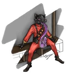 pyro from team fortress 2 by tayfaye