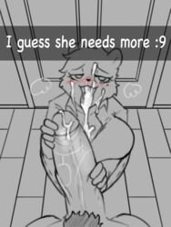 3:4 after_fellatio after_oral after_sex ana_(wbnsfwfactory) anthro blush bodily_fluids breasts clothing cum cum_in_mouth cum_inside cum_on_breasts cum_on_clothing cum_on_face cum_on_penis cum_overflow english_text erection female first_person_view furry furry_mom_(wbnsfwfactory) genital_fluids genitals hi_res incest kneeling mammal mother mother_and_child mother_and_son open_mouth oral parent parent_and_child penis sex shirt son text topwear ursid wbnsfwfactory