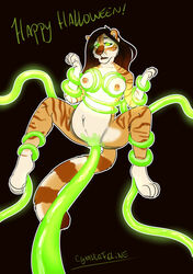 absurd_res anthro belly big_(disambiguation) bodily_fluids breasts cum curvaceous curvy_figure cynthiafeline felid female forced genital_fluids hi_res hypnosis inflation khajira_(cynthiafeline) mammal mind_control nipples pantherine penetration rape solo tentacle tentacle_penetration tentacle_rape tentacle_sex tiger voluptuous