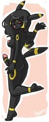 1futa eeveelution full-length_portrait full_length fur furry_ears furry_tail futa_only futanari intersex nintendo pokemon pokemon_(species) pokemorph portrait rapps solo standing tail umbreon