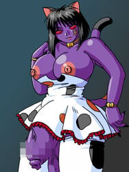 1futa big_breasts big_penis bishoujo_senshi_sailor_moon black_hair breasts breasts_out cat_ears cat_girl cat_tail censored daimon death_busters dress flaccid flaccid_penis futa_only futanari huge_breasts humanoid large_breasts long_hair monster_girl monster_of_the_day nekonneru nipples penis penis_out purple_skin short_hair solo tail thighhighs unknown_artist veiny_penis villainess