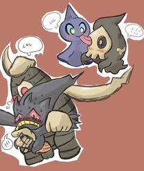 banette dusclops duskull male_only pokemon shuppet