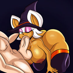 rouge the bat from halloween by nathanatwar