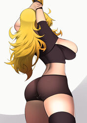 yang xiao long from rwby by nachocobana