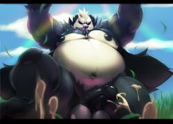 pangoro from nintendo by cursedmarked