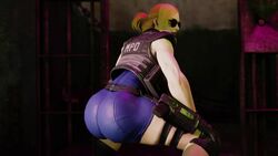 3d animated ass ass_focus ass_jiggle ass_shake big_ass blonde_hair bouncing_ass bubble_ass bubble_butt fat_ass final_fight huge_ass kishi lucia_morgan massive_ass muscular_female pawg police_uniform street_fighter street_fighter_v tagme teasing thick_ass thick_legs thick_thighs tongue_out twerking video voluptuous